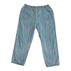 Vintage American Sweetheart Elastic Waist Mom Jeans Size 16